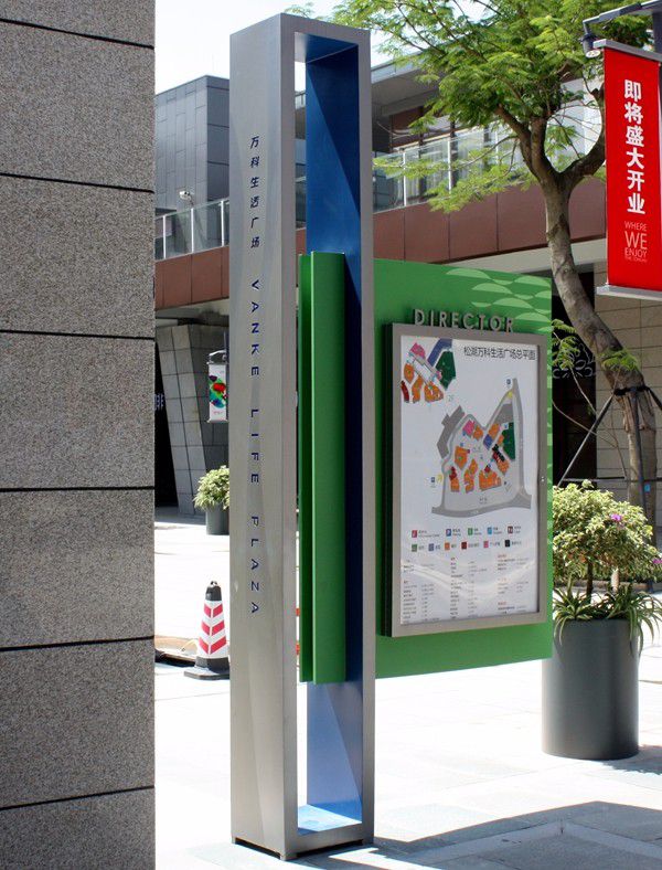 戶外總平圖導視設計