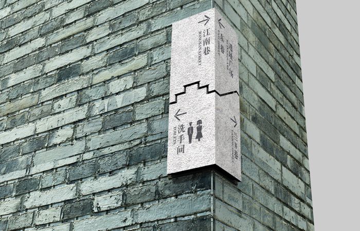 景區方向指引牌